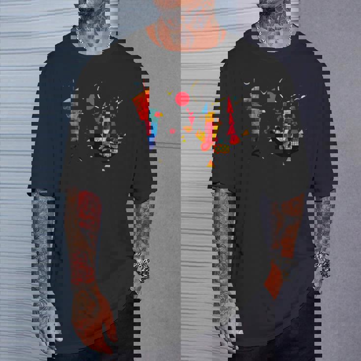 ワシリー・カンディンスキー1929による有無 Tシャツ 彼への贈り物