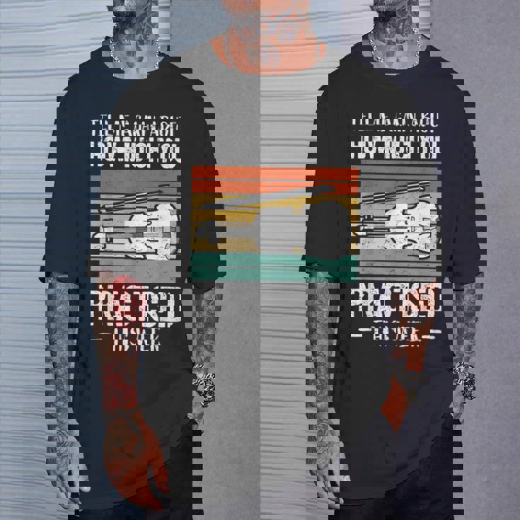 ヴァイオリンプレーヤーヴァイオリン Tシャツ 彼への贈り物