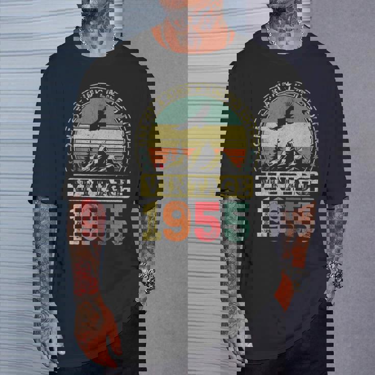 ヴィンテージ 1955 ギフト 男性 女性 長寿祝い 1955年生まれ 還暦祝い ユニークな誕生日プレゼント Tシャツ 彼への贈り物