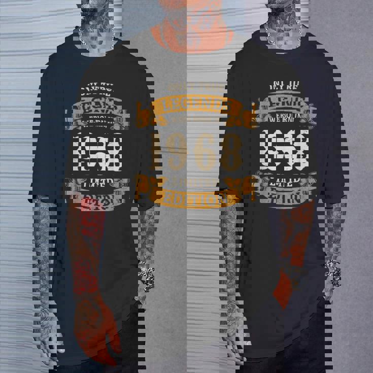 ヴィンテージ 1968 ギフト 男性 女性 長寿祝い 1968年生まれ ユニークな誕生日プレゼント Tシャツ 彼への贈り物