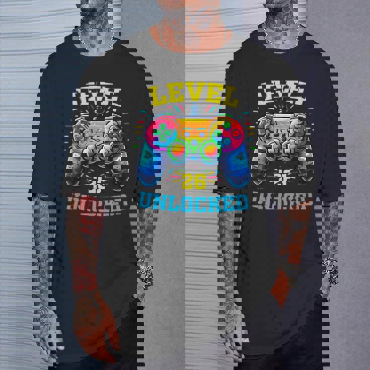 ヴィンテージ 26歳の誕生日 ゲーマー 26歳のギフト 26歳の誕生日 Tシャツ 彼への贈り物