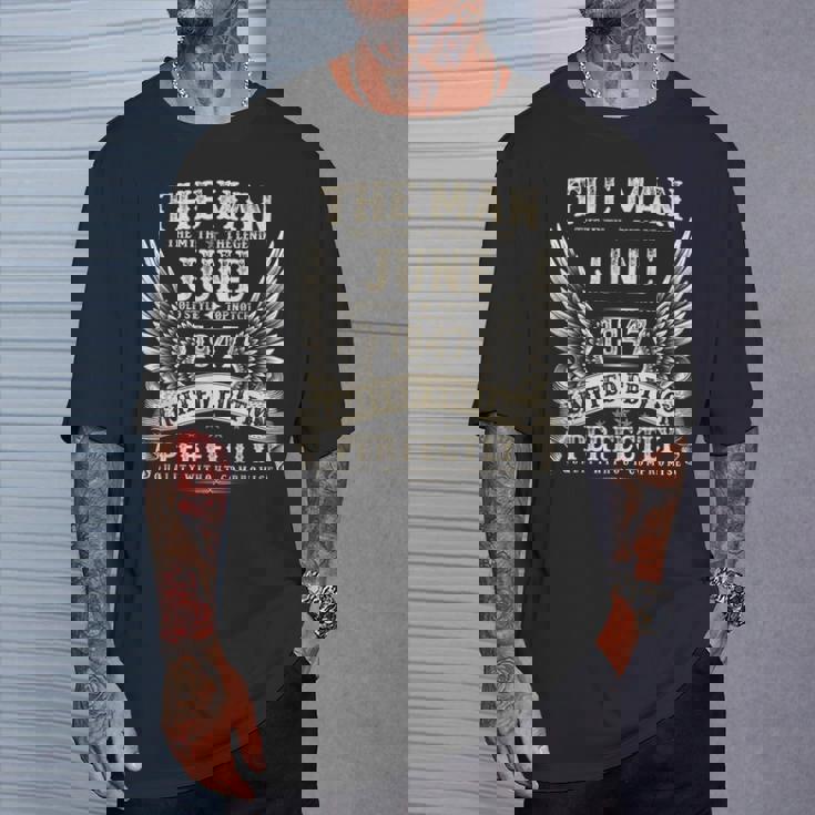 ヴィンテージ 78歳の男性向けギフト 1947年6月 78歳の誕生日 Tシャツ 彼への贈り物