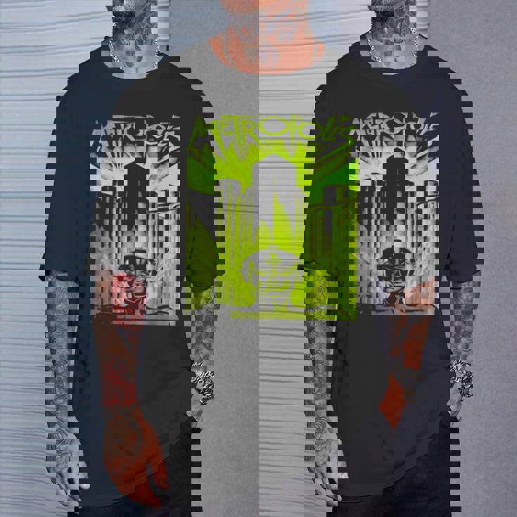 ヴィンテージ オタク メトロポリスf映画 科学教師 オタク Tシャツ 彼への贈り物