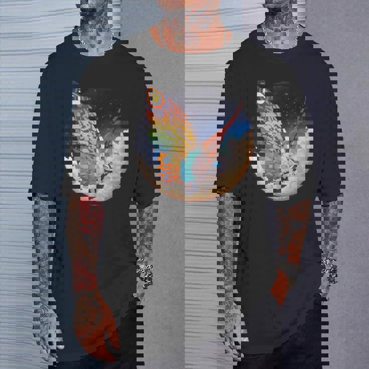 ヴィンテージ モスラ-モスラ怪獣怪獣 Tシャツ 彼への贈り物