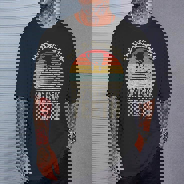 ヴィンテージ 歯医者 歯医者 美人の日 Tシャツ 彼への贈り物