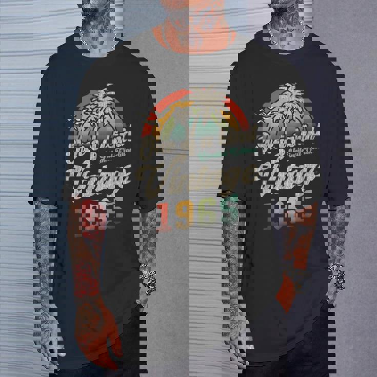 ヴィンテージ1965バースデー60年パームツリー Tシャツ 彼への贈り物