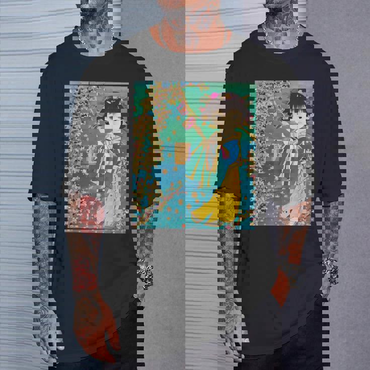 七夕少女のt-シャツ Tシャツ 彼への贈り物