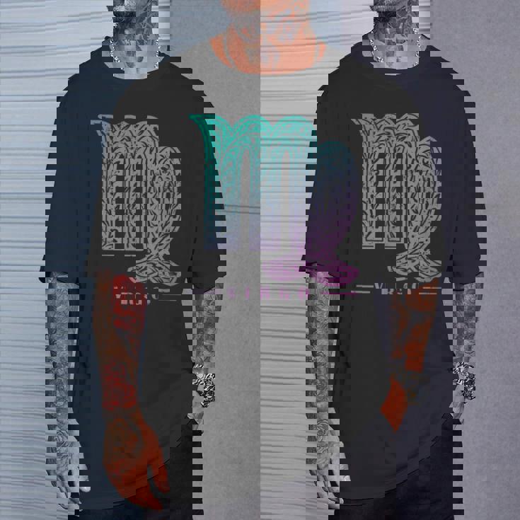 乙女座 星座 観賞用 ヴィンテージ Tシャツ 彼への贈り物