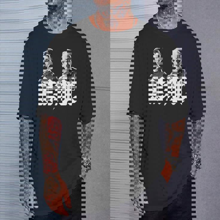 交互対直流電流 Tシャツ 彼への贈り物