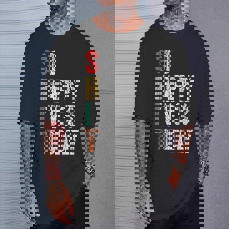 今日は33歳だおもしろい33歳の誕生日 Tシャツ 彼への贈り物