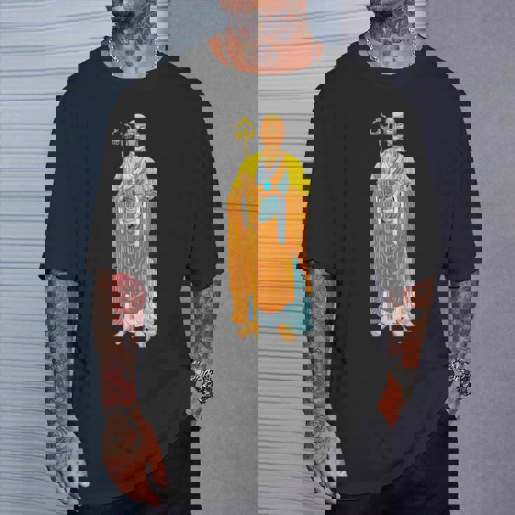 仏教 地蔵菩薩 Tシャツ 彼への贈り物