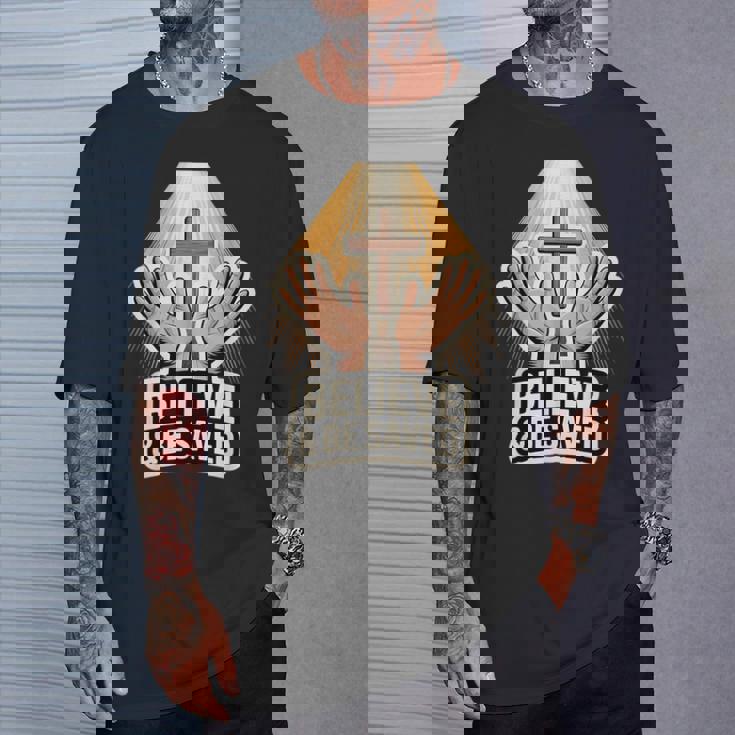 信じて救われる Tシャツ 彼への贈り物