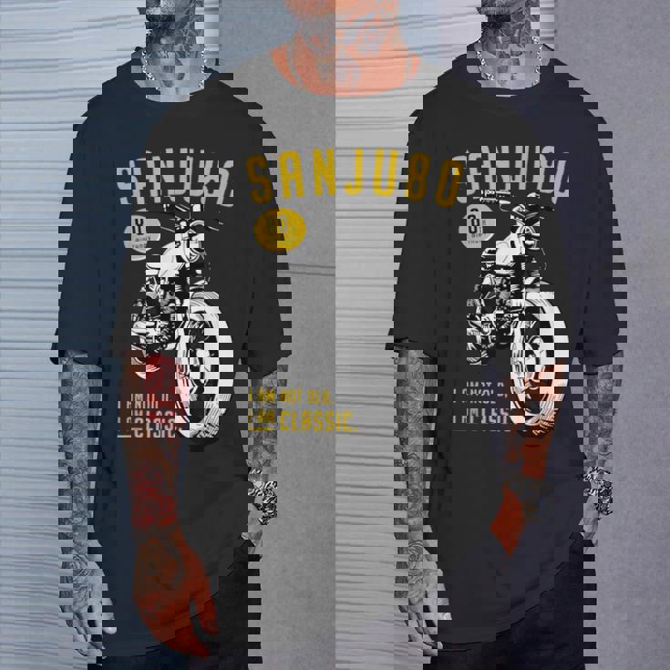 傘寿祝い 車好き 父 男性 おしゃれ クラシックカー 80歳 I'm Not Old I'm Classic Tシャツ 彼への贈り物