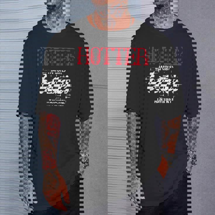 元カレより暑い-次の面白い彼氏よりもいい Tシャツ 彼への贈り物