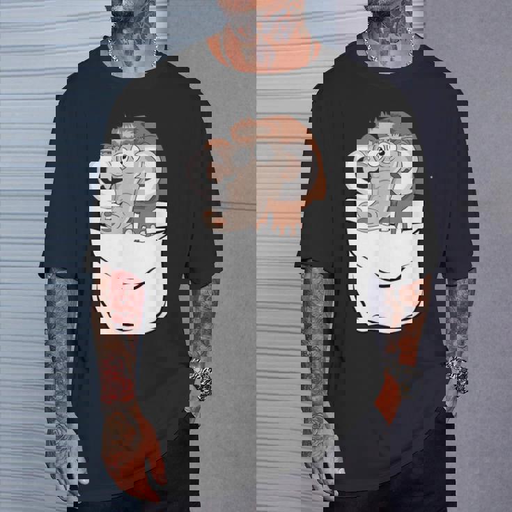 先史時代ファンへの面白いマムートシャツギフト。 Tシャツ 彼への贈り物