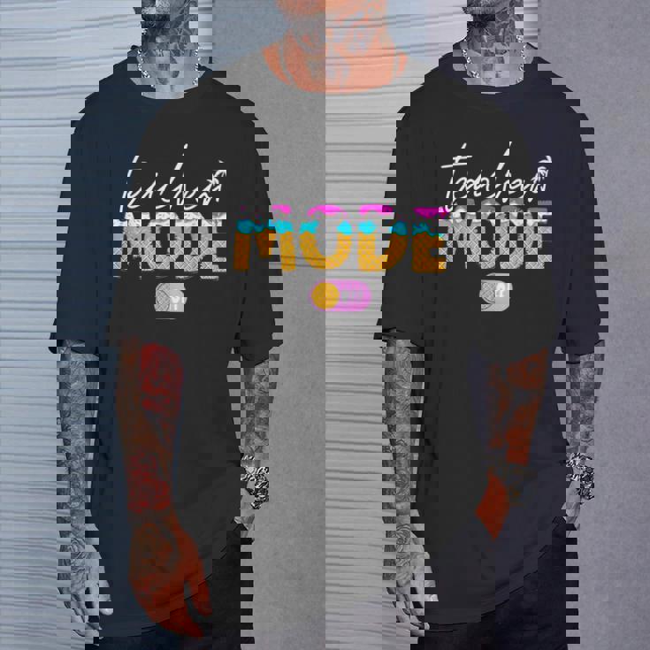 先生モード オフアイスクリーム ハッピー 学校最後の日 夏 Tシャツ 彼への贈り物