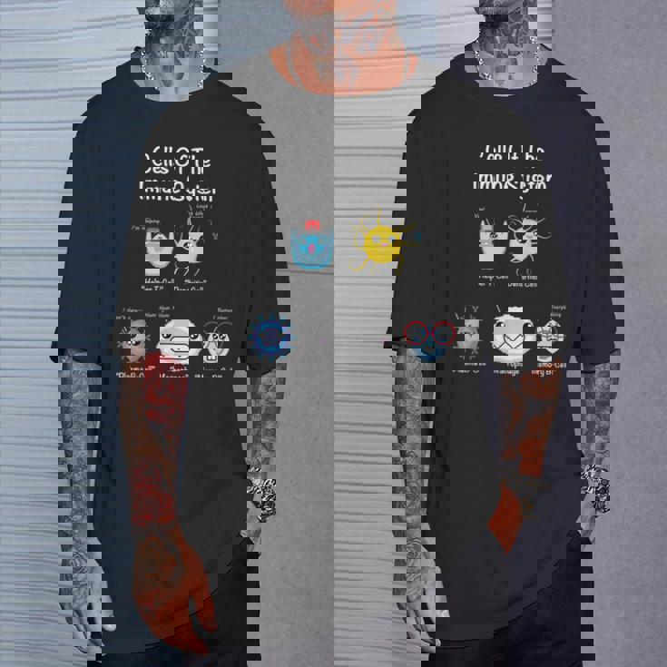 免疫系細胞生物学細胞科学ユーモア免疫学者 Tシャツ 彼への贈り物