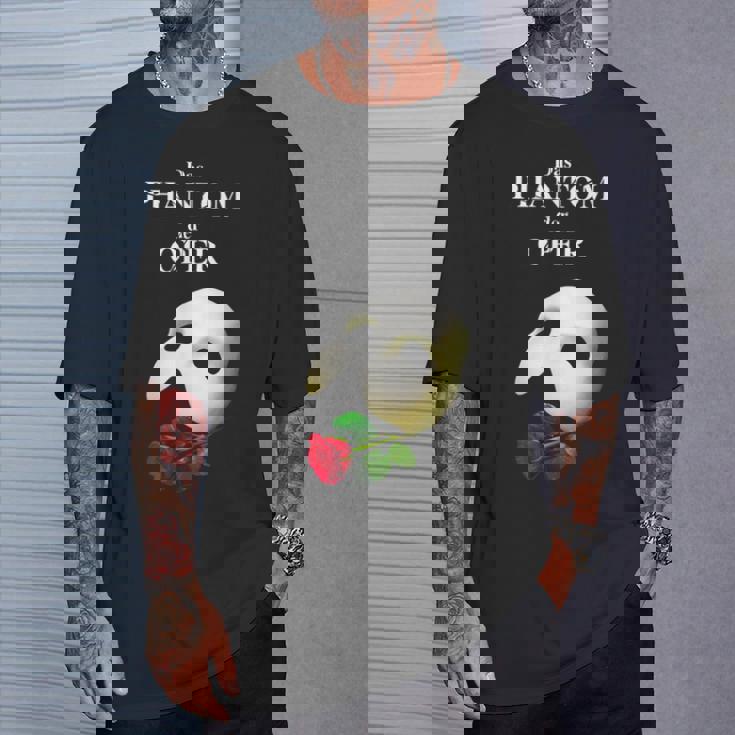 公式「オペラ座の怪人」ドイツのロゴ。 Tシャツ 彼への贈り物