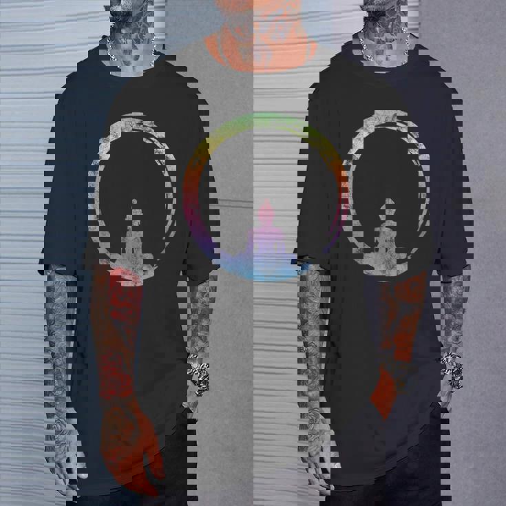 円宗 禅 円 仏 瞑想 日本 書道 ヨガ Tシャツ 彼への贈り物