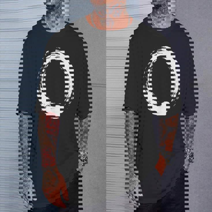 円相、禅、円、シンボル、仏教、仏、瞑想ヨガ Tシャツ 彼への贈り物