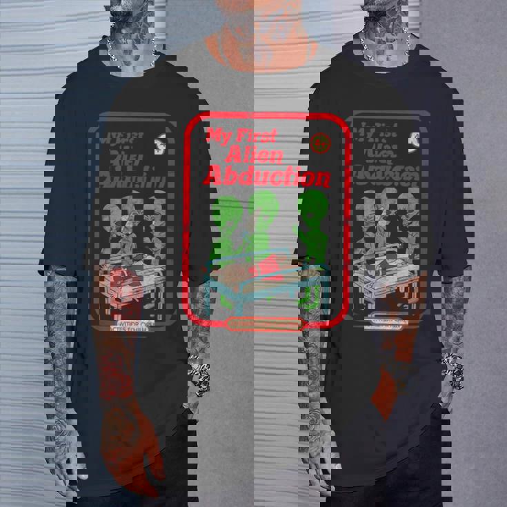 初めてのエイリアンアブダクション ヴィンテージチャイルドゲーム ホラーゴスパンク Tシャツ 彼への贈り物