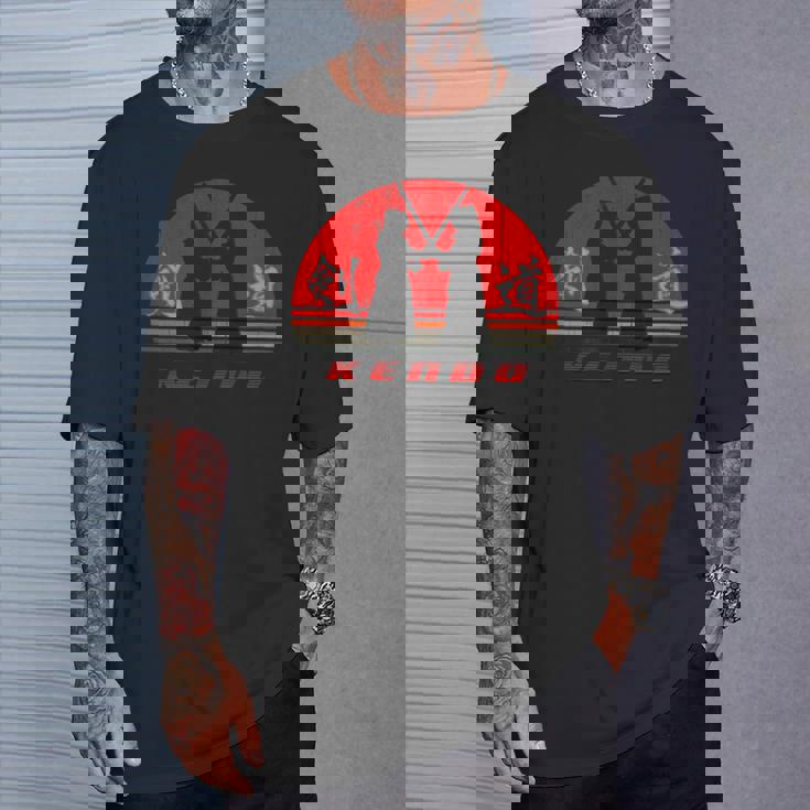 剣道、ヴィンテージスタイル Tシャツ 彼への贈り物