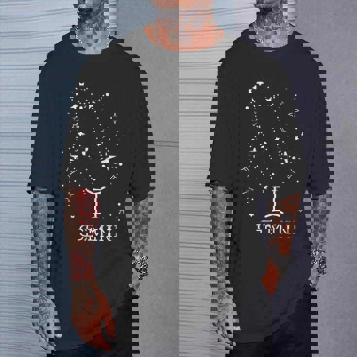双子座 星座 占星術 星 月 星占い 双子座 Tシャツ 彼への贈り物