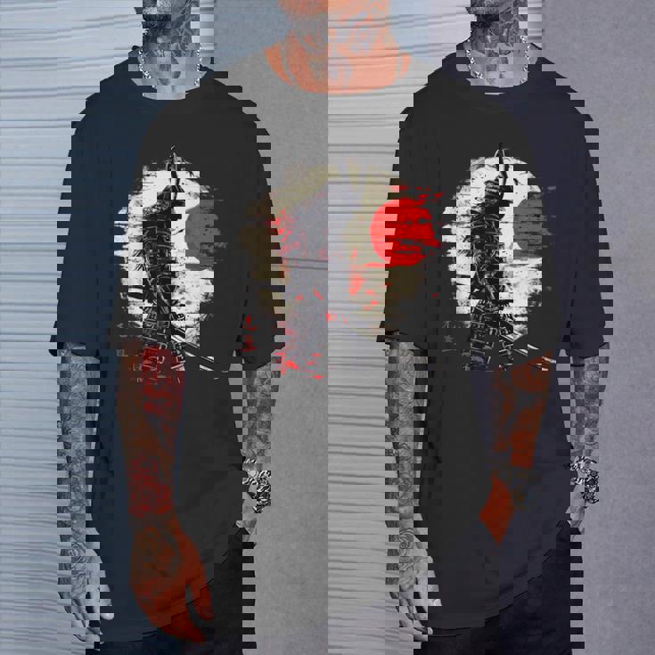 古代 日本 武士 武道 レトロ ヴィンテージ Tシャツ 彼への贈り物