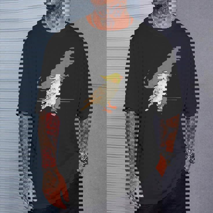 叫ぶオカメインコ オカメインコ好き かわいい 鳥ジョーク 鳥好き インコの飼い主 いんこの飼い主 インコ Tシャツ 彼への贈り物