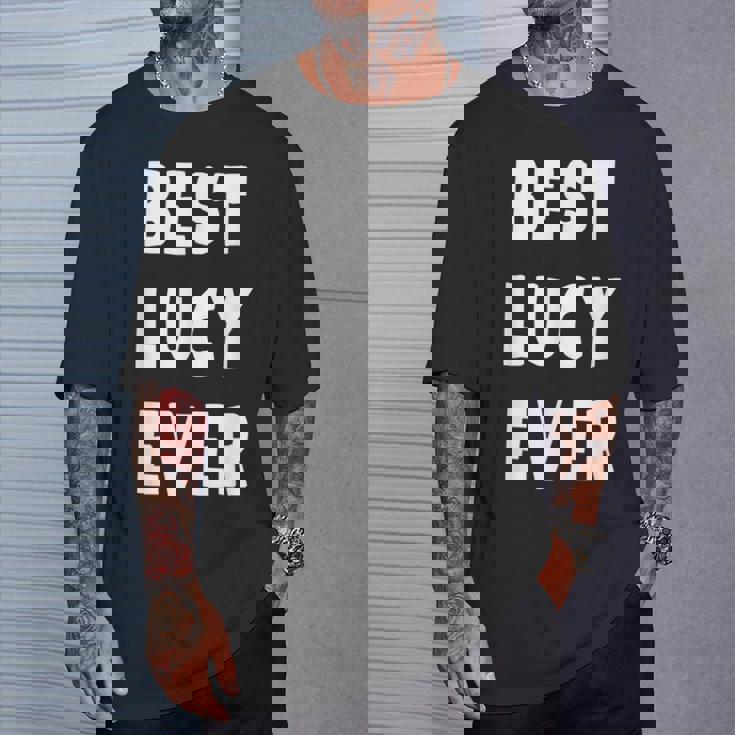 史上最高の Lucy Tシャツ 彼への贈り物