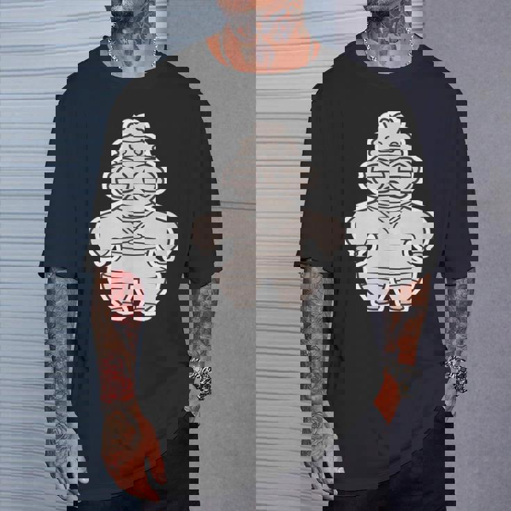 土偶 どぐう【ゆるフレンズ】遮光器土偶 歴史土器 イラスト Tシャツ 彼への贈り物