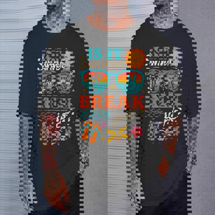 夏休みなのに、学校教師休暇の最終日 Tシャツ 彼への贈り物