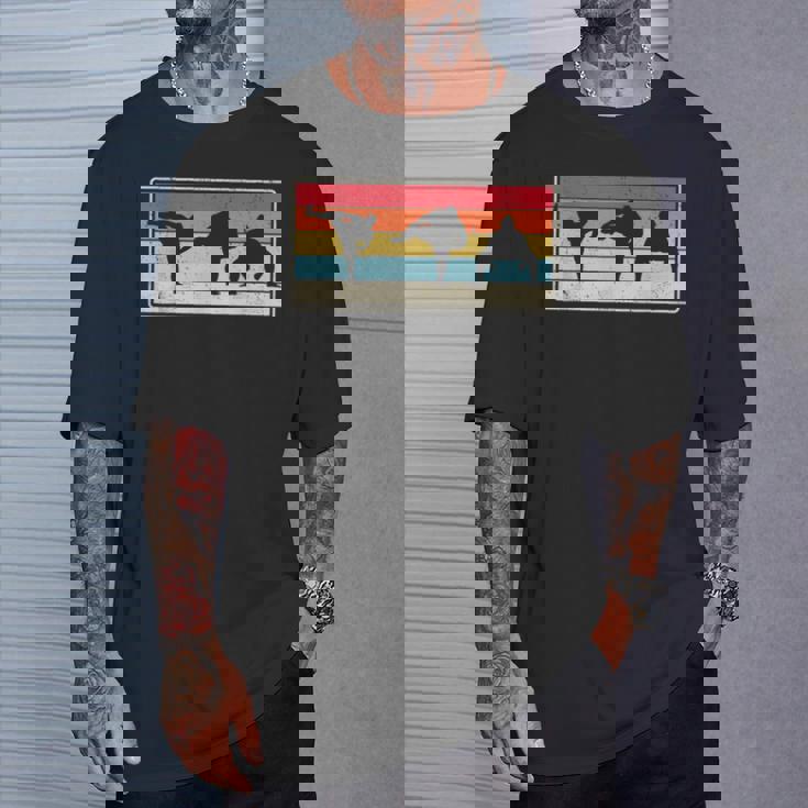 大相撲力士ポーズ相撲扇子 Tシャツ 彼への贈り物