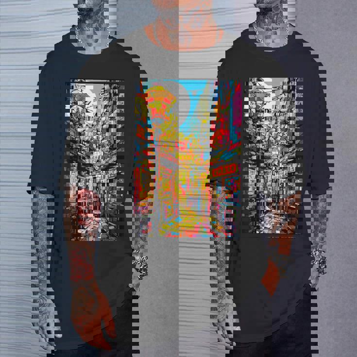 大阪シティポップ ステンドグラス 和美 Tシャツ 彼への贈り物