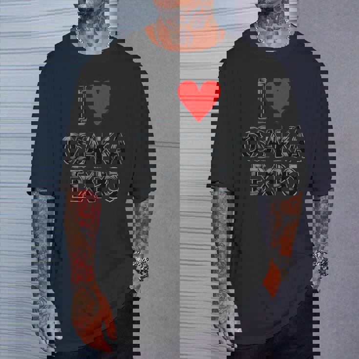 大阪万博 関西万博 記念 I Love Osaka Expo グッズ お土産 本 メンズ レディース Tシャツ 彼への贈り物