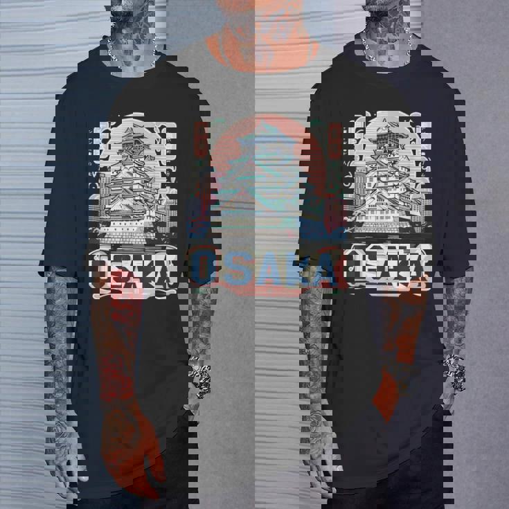 大阪市城 日本土産 Tシャツ 彼への贈り物