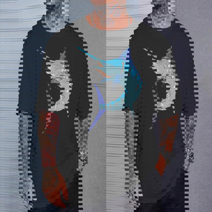 太刀魚 スポーツ フィッシング カジキ カジキ ビルフィッシュ ホビー Tシャツ 彼への贈り物