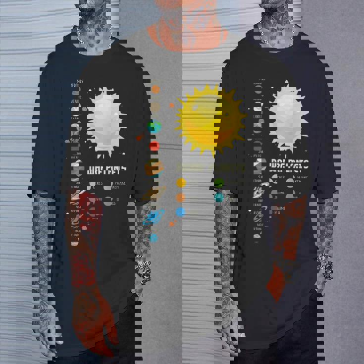 太陽系 I 宇宙 I 矮小惑星 I 惑星 Tシャツ 彼への贈り物