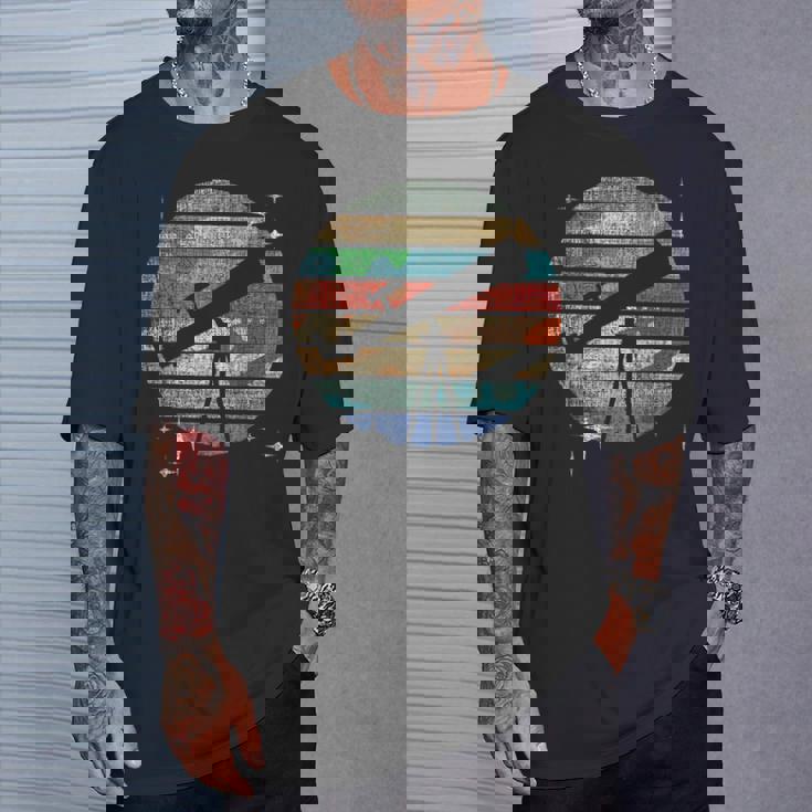 太陽系惑星 望遠鏡 天文学 科学ファン Tシャツ 彼への贈り物