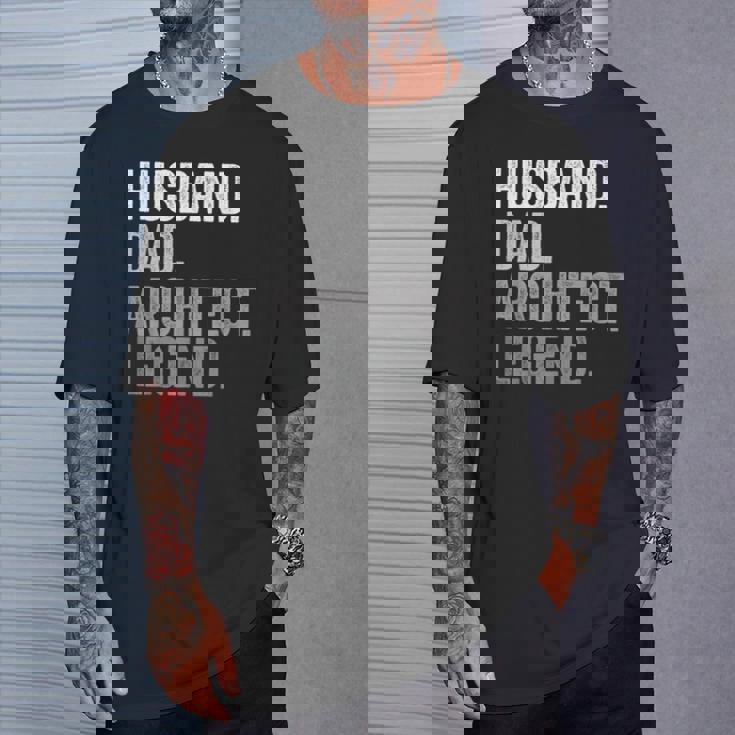 夫 お父さん 建築家 面白い 建築 ヴィンテージ Tシャツ 彼への贈り物