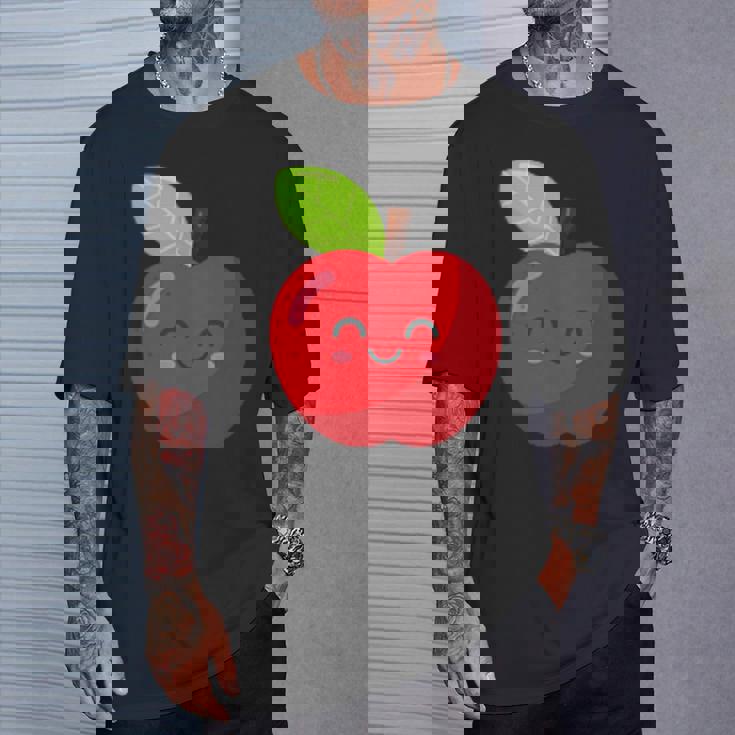 子供、女性、男性向けのミニマルな甘いリンゴ Tシャツ 彼への贈り物