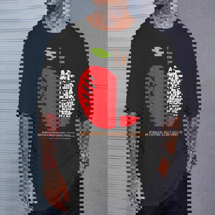 定年退職 教師人生 私は来た 教えられた 愛された 可笑しな定年退職 Tシャツ 彼への贈り物