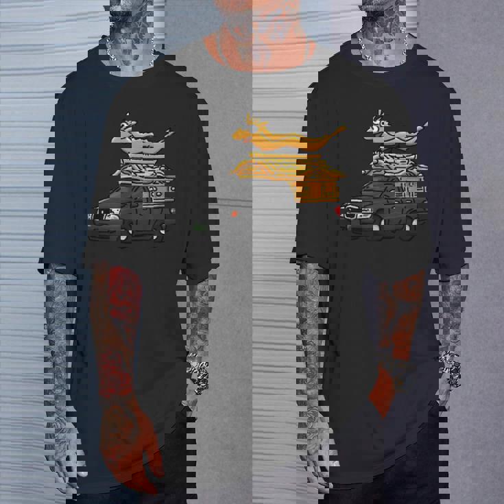 宮型霊柩車 Tシャツ 彼への贈り物