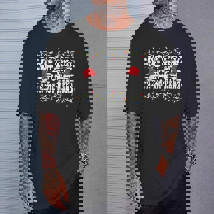 家族のクリスマスにマッチするプレゼントを最も多く手に入れる可能性が最も高いです。 Tシャツ 彼への贈り物