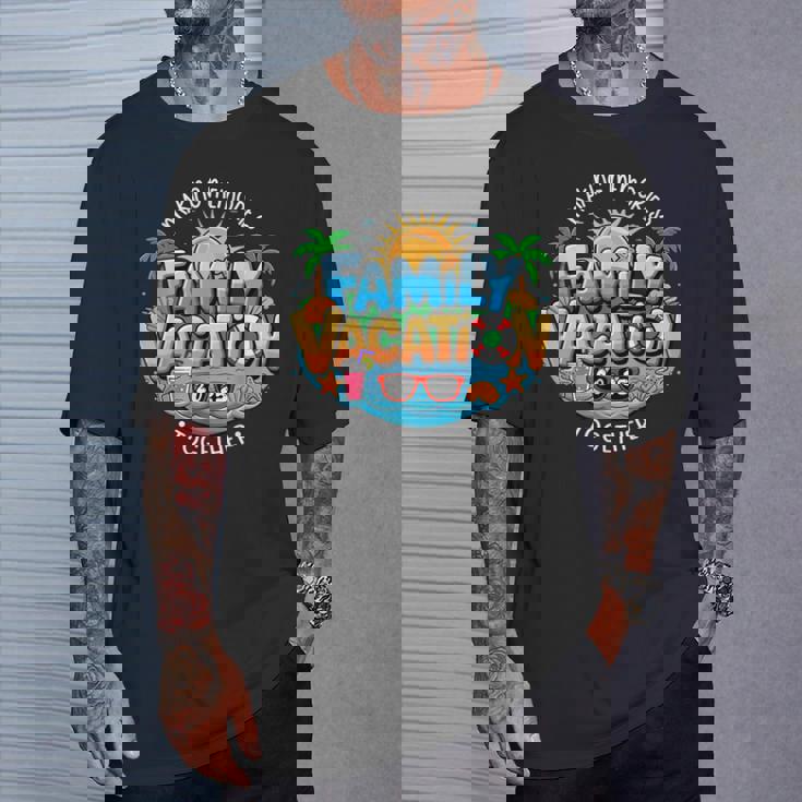 家族旅行2025 一緒に思い出を作る 夏 Tシャツ 彼への贈り物