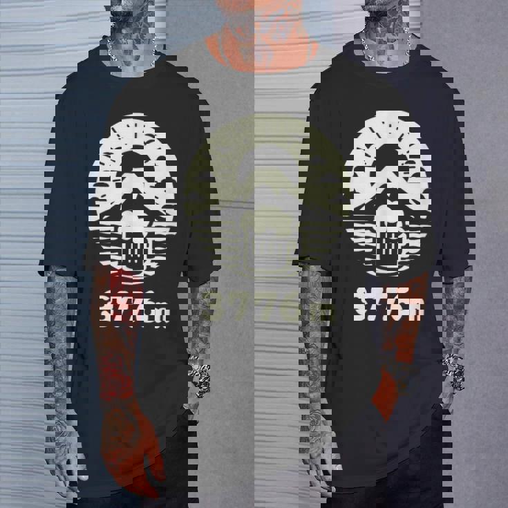 富士山3776ｍ Tシャツ 彼への贈り物