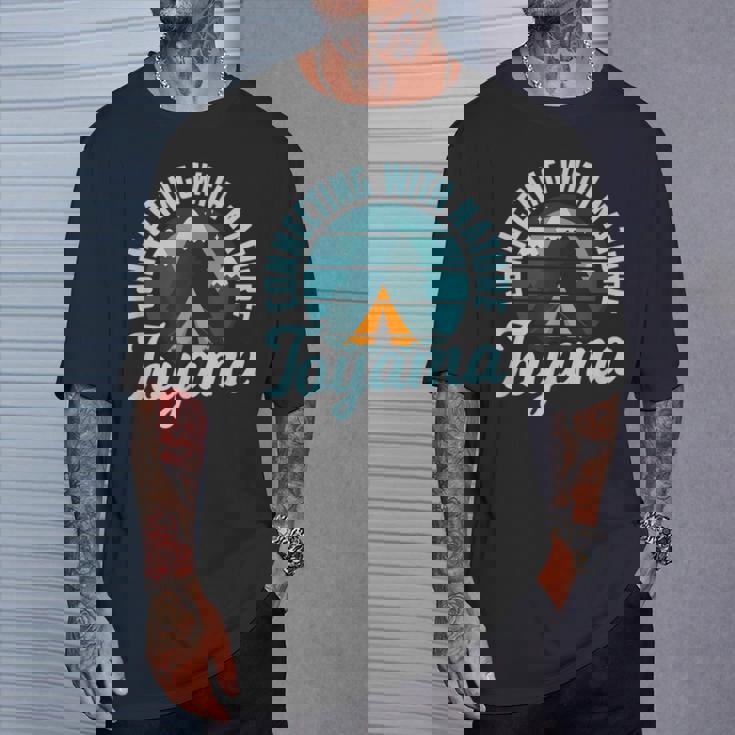 富山市日本自然とつながる 富山 お土産 扇子 Tシャツ 彼への贈り物