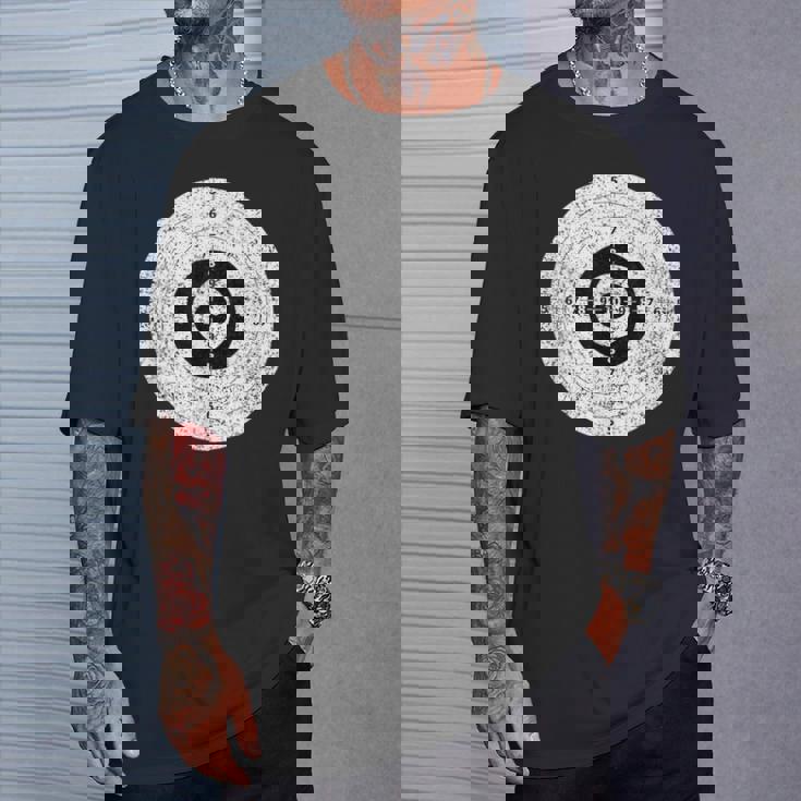 射撃ターゲットガン 射撃範囲 エアソフト ブルズアイ 楽しい Tシャツ 彼への贈り物