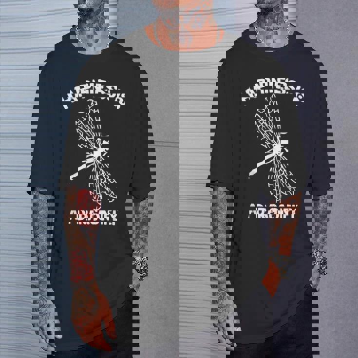 幸せはトンボ Tシャツ 彼への贈り物