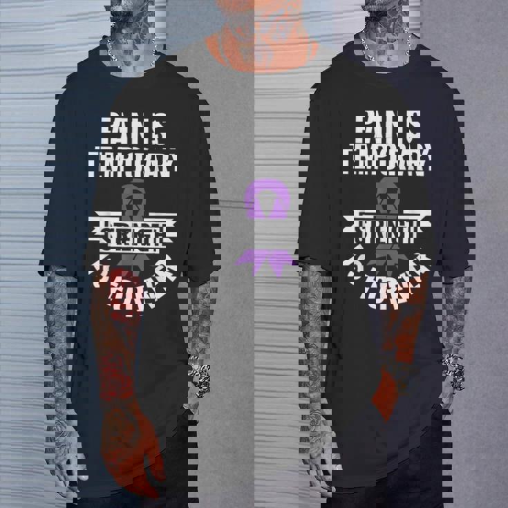 強さは永遠です 線維筋痛症 Tシャツ 彼への贈り物